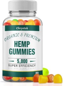 Purely natural Hemp Gummies Innovative Further Strength – High Potency Most effective CBS CDB Gummy Bear Grown ups – Reduced Sugar Candy Zero ÇBD Oil(Pack of 1)