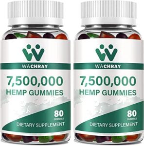 Hemp Gummies from Organic and natural Additional Strengthen Supplement Edible Extract Hemp Oil for Rеstful Nap Lower Sugar Gummy Designed in United states (2Pack)